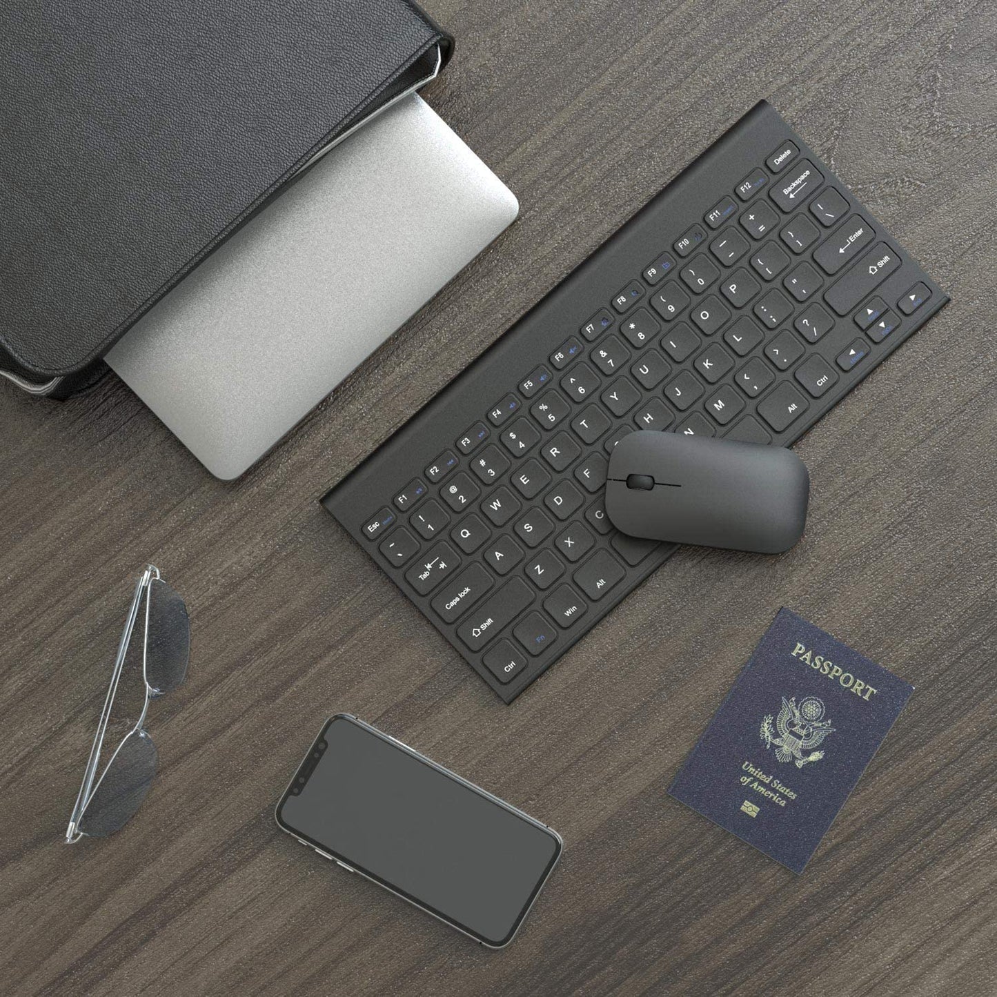 Teclado e mouse sem fio