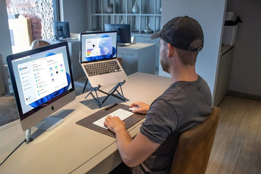 The Power Duo of Remote Work: How DeskIn × Nexstand Help You Work Anywhere